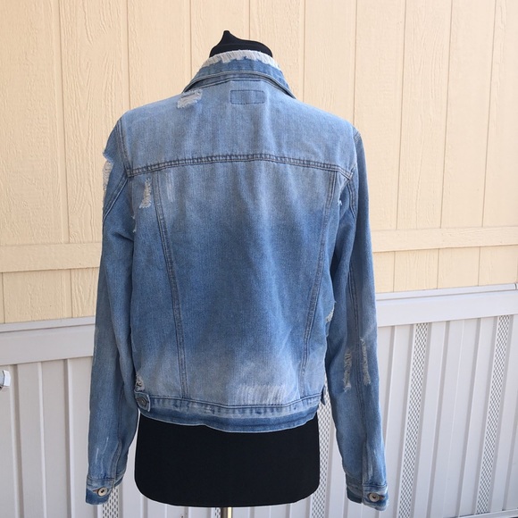 Pretty Blue Jean Designer Jacket by Ci Sono - Picture 3 of 11